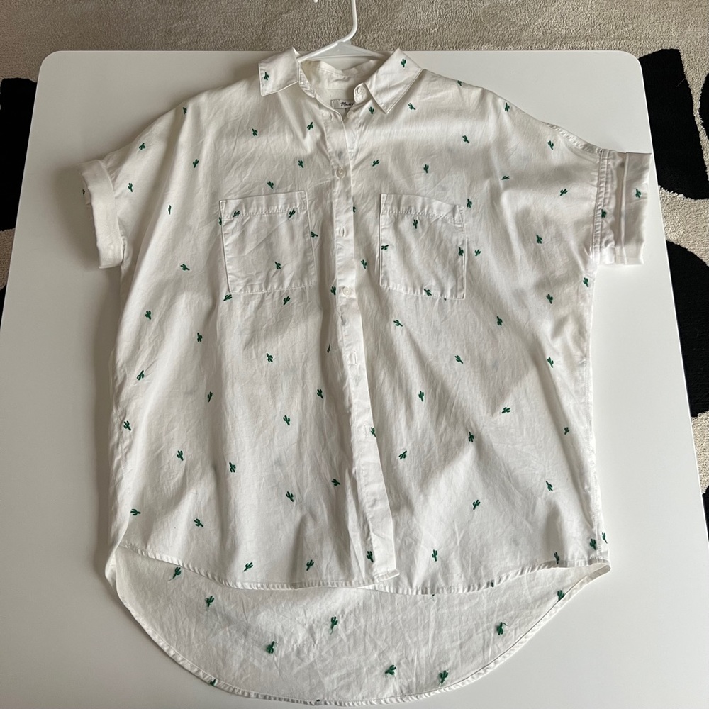 Madewell cactus shirt